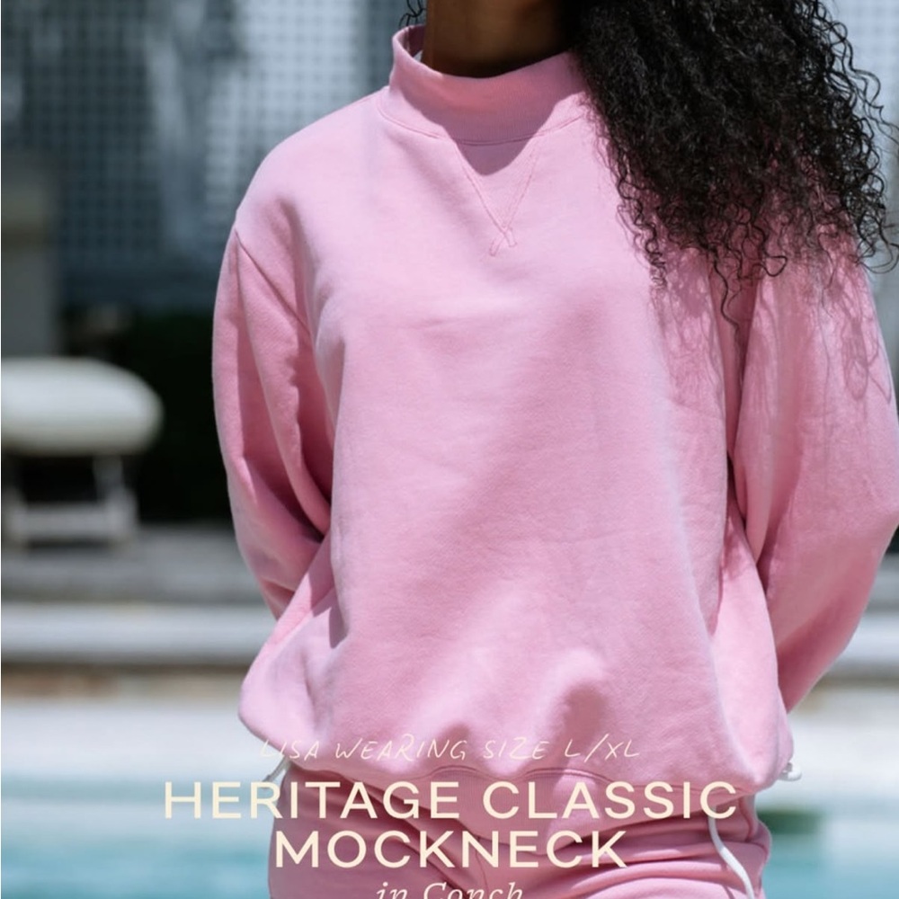 Parke heritage terry mockneck